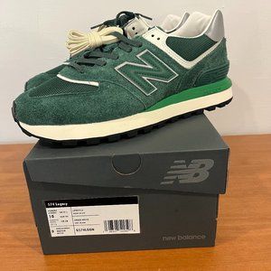 New Balance 574 Legacy Green with White